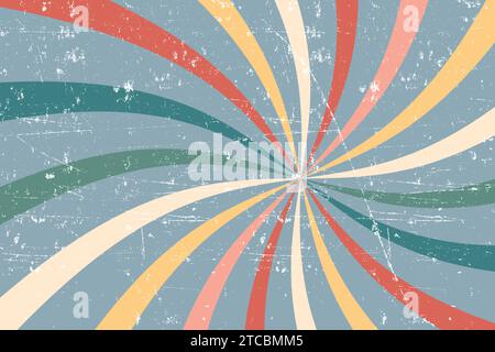 vector retro sunburst quality badge poster design Stock Vector