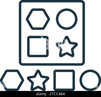 Logic icon. Monochrome simple sign from critical thinking collection. Logic icon for logo, templates, web design and infographics. Stock Vector