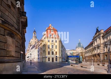 Head-end building at Rampische Strasse 33 Stock Photo