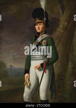 Wilhelm von Kobell Ludwig I. als Kronprinz. Stock Photo