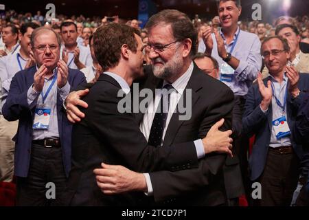 Madrid, 07/21/2018. 19 Extraordinary National Congress of the PP at the Marriott Hotel, with the election of the new president of the party. Photo: Guillermo Navarro ARCHDC. Credit: Album / Archivo ABC / Guillermo Navarro Stock Photo