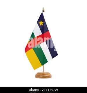 Central African Republic Flag Stock Photo