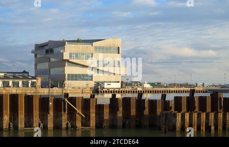 Copenhagen, Denmark - BIG Headquarters office by BIG (Bjarke Ingels Group) Stock Photo