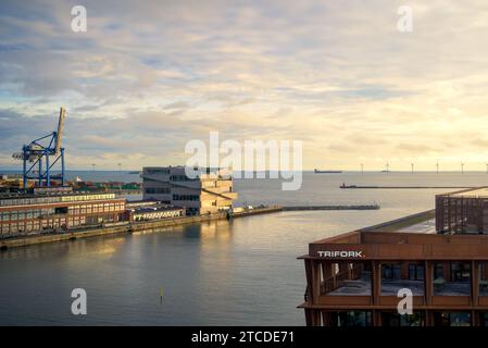 Copenhagen, Denmark - BIG Headquarters office by BIG (Bjarke Ingels Group) Stock Photo