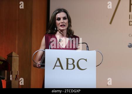 Madrid, 10/26/2017. Presentation of the Mariano de Cavia, Luca de Tena and Mingote awards, by Queen Letizia to José Luis Garci, Cristián Zegers and El Roto. Photo: Jaime García ARCHDC. Credit: Album / Archivo ABC / Jaime García Stock Photo