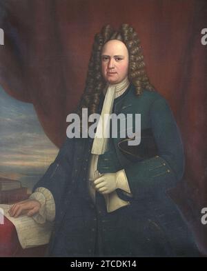 William Coddington by Thomas Mathewson 1857. Stock Photo