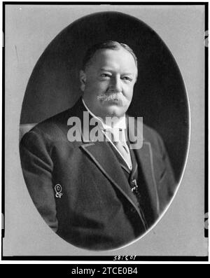 William Howard Taft, half-length portrait, facing right Stock Photo