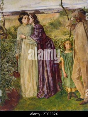 William Lindsay Windus-Too Late-1858. Stock Photo