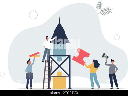 Teamwork for common goal. Team collaboration achievements strategy ...