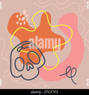 Colored hand drawn background Vector Stock Vector