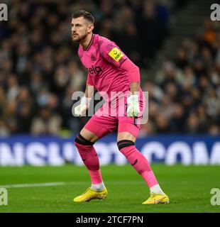 London, UK. 10th Dec, 2023. 10 Dec 2023 - Tottenham Hotspur v Newcastle United - Premier League - Tottenham Hotspur Stadium. Newcastle goalkeeper Martin Dubravka during the match against Tottenham. Picture Credit: Mark Pain / Alamy Live News Stock Photo