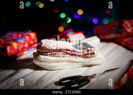 Christmas presents Stock Photo