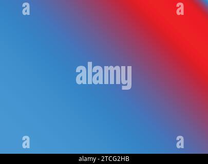 Red Blue Abstract Gradient Background suitable for wallpaper, banner, brochure, flyer Stock Vector
