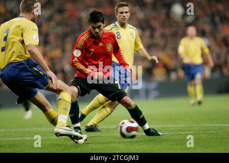 David villa 2007 hi-res stock photography and images - Alamy
