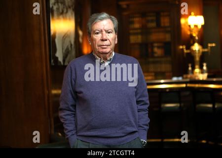 Madrid, 04/28/2016. Interview with former Minister of the Interior, José Luis Corcuera. Photo: Ernesto Agudo ARCHDC. Credit: Album / Archivo ABC / Ernesto Agudo Stock Photo