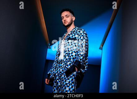 Madrid, 02/24/2021. Interview with Antón Álvarez Alfaro, C. Tangana, Spanish trap, Latin pop and reggaeton singer. Photo: Ignacio Gil. ARCHDC. Credit: Album / Archivo ABC / Ignacio Gil Stock Photo