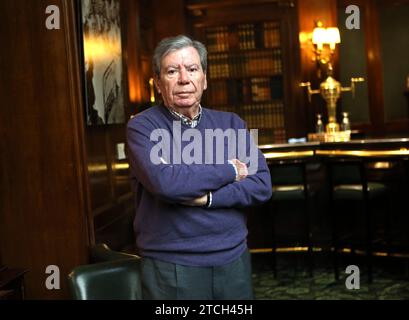 Madrid, 04/28/2016. Interview with former Minister of the Interior, José Luis Corcuera. Photo: Ernesto Agudo ARCHDC. Credit: Album / Archivo ABC / Ernesto Agudo Stock Photo