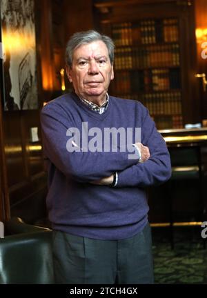 Madrid, 04/28/2016. Interview with former Minister of the Interior, José Luis Corcuera. Photo: Ernesto Agudo ARCHDC. Credit: Album / Archivo ABC / Ernesto Agudo Stock Photo