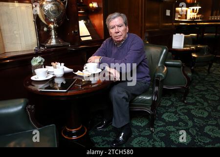 Madrid, 04/28/2016. Interview with former Minister of the Interior, José Luis Corcuera. Photo: Ernesto Agudo ARCHDC. Credit: Album / Archivo ABC / Ernesto Agudo Stock Photo