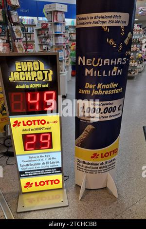 Selters Themenfoto Lotto Euro Jackpot Gluecksspiel 12.12.2023