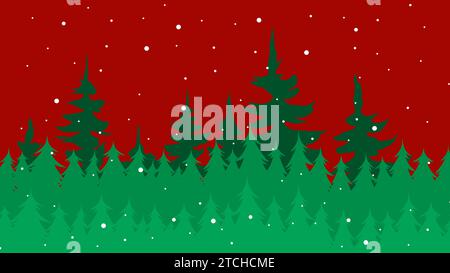 Merry Christmas background Poster or banner with red gift box and LED String lights for Retail ,Shopping or Christmas Promotion in red and green style Stock Vector