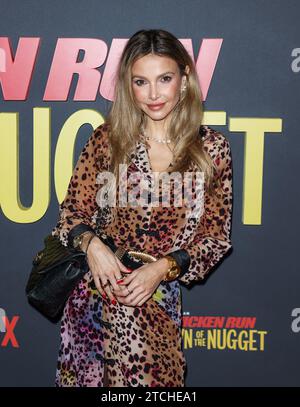 London, UK. 10th Dec, 2023. Sophie Hermann seen attending the UK premiere of 'Chicken Run: Dawn of the Nugget' at Picturehouse Central in London. (Photo by Brett Cove/SOPA Images/Sipa USA) Credit: Sipa USA/Alamy Live News Stock Photo