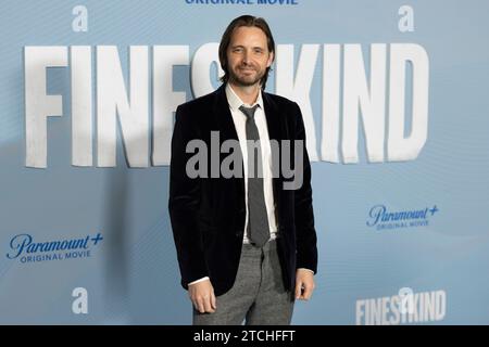 Los Angeles, USA. 12th Dec, 2023. Aaron Stanford attends the arrivals of Paramount 's special screening of FINESTKIND at the Pacific Design Center in Los Angeles, CA on December 12, 2023. (Photo by Corine Solberg/SipaUSA) Credit: Sipa USA/Alamy Live News Stock Photo