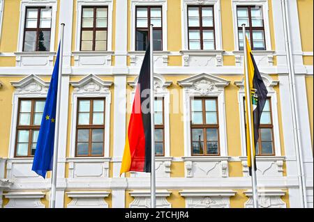 State Parliament of Saxony-Anhalt in Magdeburg Stock Photo