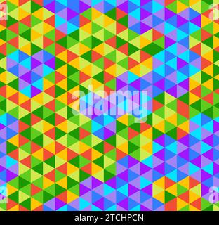 Vector trendy low poly seamless pattern. Camouflage polygonal background Stock Vector