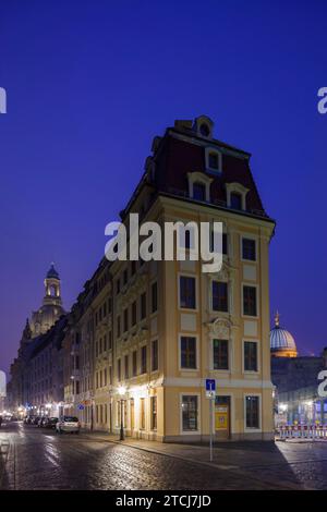 Head-end building at Rampische Strasse 33 Stock Photo