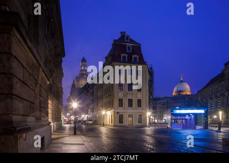 Head-end building at Rampische Strasse 33 Stock Photo