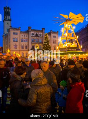 Zittau Christmas market Stock Photo