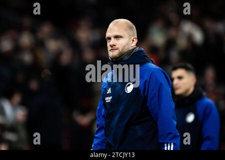 Copenhagen, Denmark. 12th Dec, 2023. Nicolai Boilesen of FC Copenhagen seen before the UEFA Champions League match between FC Copenhagen and Galatasaray at Parken in Copenhagen. (Photo Credit: Gonzales Photo/Alamy Live News Stock Photo