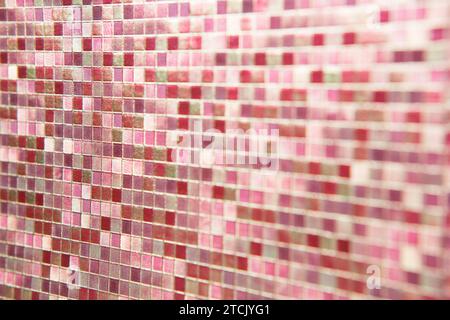 abstract square pixel mosaic background and texture Stock Photo