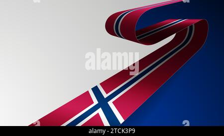 3D Realistic waving Flag of Norway on transparent background Stock ...