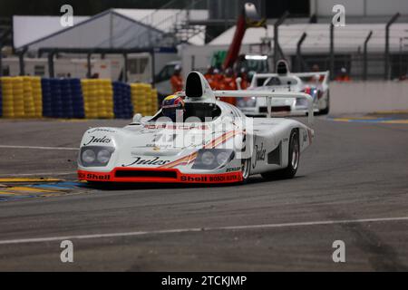 2023 Le Mans Legends Parade - 1981 Winner Porsche 936/81 Stock Photo