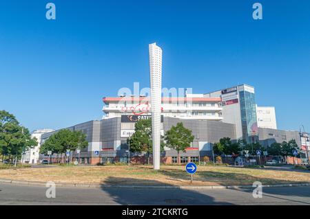 Hanau, Germany - June 25, 2023: Sculpture am City-Center. Stock Photo