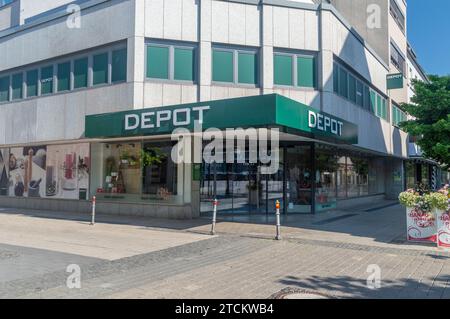 Hanau, Germany - June 25, 2023: Deopt store in Germany. Stock Photo