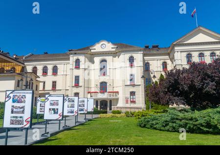 Bydgoszcz, Poland - July 9, 2023: Old Town Hall in Bydgoszcz. Stock Photo