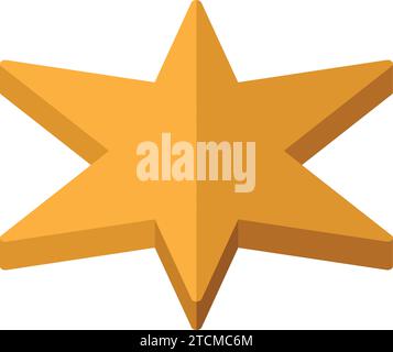 2d isometric star shape icon Vector Stock Vector Image & Art - Alamy