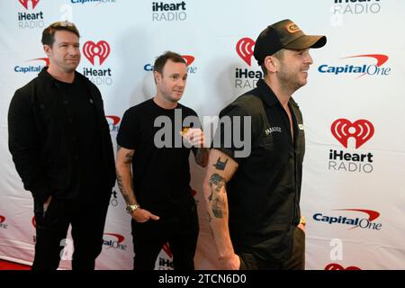Philadelphia, United States. 12th Dec, 2023. One Direction takes the red carpet amidst the dazzling lights of Q102's iHeartRadio Jingle Ball, fans and stars alike gather at the Wells Fargo Center in Philadelphia, PA, USA, on December 13, 2023, for a vibrant musical spectacle. The sold-out, multi-city national tour, featuring a star-studded lineup including Usher, OneRepublic, Jelly Roll, Big Time Rush, Doechii, David Kushner, and (G)I-DLE, is spreading holiday cheer ahead of the festive season. (Photo by Bastiaan Slabbers/Sipa USA) Credit: Sipa USA/Alamy Live News Stock Photo