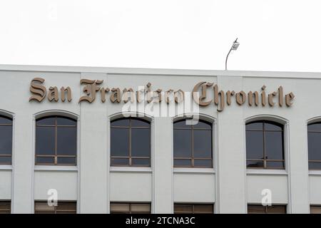 San Francisco Chronicle headquarters in San Francisco, CA, USA Stock Photo