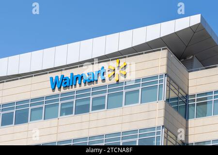 Walmart eCommerce Corporate office building in San Bruno, California, USA Stock Photo