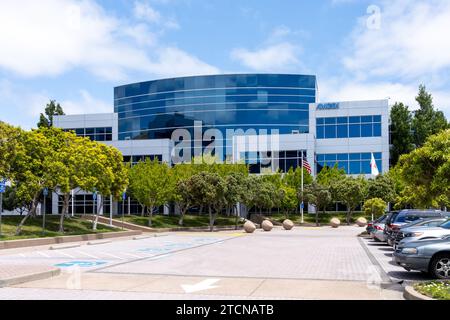 Amgen corporate office in South San Francisco, CA, USA Stock Photo