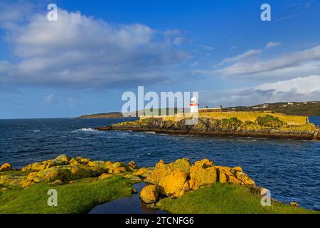 Rotten Island Lighthouse, Killybegs, County Donegal, Ireland Stock Photo