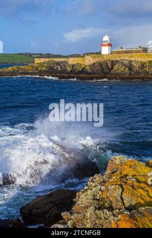 Rotten Island Lighthouse, Killybegs, County Donegal, Ireland Stock Photo