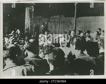 Pius Xii Rome Rome (Italy), 08/13/1943. Pope Pius XII visits St. John's Basilica a ...