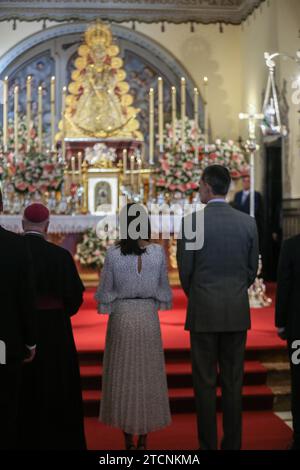 01/26/2015. Almonte (Huelva), 02/14/2020. Visit of the Kings of Spain to Almonte to inaugurate the congress on the Doñana National Park, and subsequent visit to the Virgen del Rocío. Photo: JM Serrano. ARCHSEV. Credit: Album / Archivo ABC / Antonio Vázquez,Juan Manuel Serrano Becerra Stock Photo