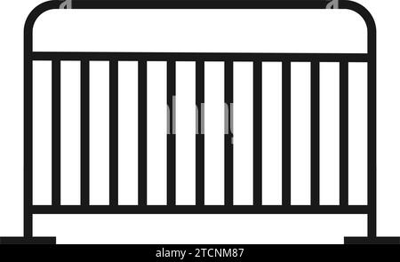 fence icon vector illustration design Stock Vector