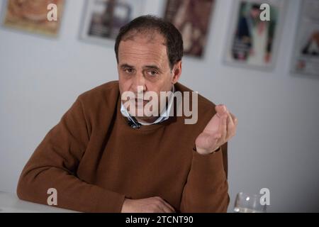 Madrid, 12/20/2019. Round table with Francesc Carreras, Elisa de la Nuez, César Antonio Molina and José María Mugica. Photo: Maya Balanya. Archdc. Credit: Album / Archivo ABC / Maya Balanya Stock Photo